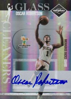 2010-11 Panini Limited - Glass Cleaners Signatures #9 Oscar Robertson Front