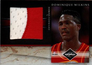 2010-11 Panini Limited - Jumbo Prime #19 Dominique Wilkins Front