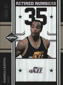 2010-11 Panini Limited - Retired Numbers #6 Darrell Griffith Front