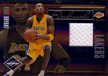 2010-11 Panini Limited - Team Trademarks Materials #14 Kobe Bryant Front