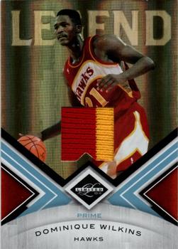 2010-11 Panini Limited - Threads Prime #118 Dominique Wilkins Front