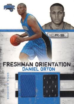 2010-11 Panini Rookies & Stars - Freshman Orientation Double Materials #27 Daniel Orton Front