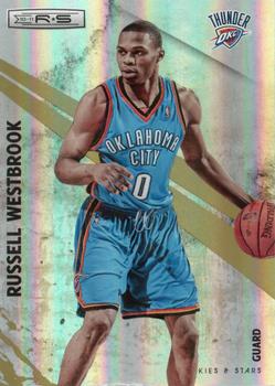 2010-11 Panini Rookies & Stars - Gold Holofoil #78 Russell Westbrook Front