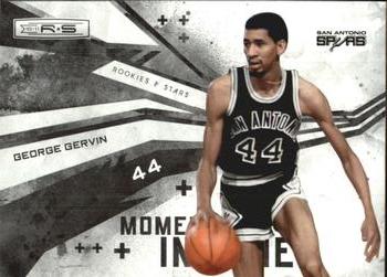 2010-11 Panini Rookies & Stars - Moments in Time #5 George Gervin Front