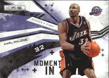 2010-11 Panini Rookies & Stars - Moments in Time #12 Karl Malone Front