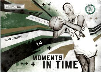 2010-11 Panini Rookies & Stars - Moments in Time Gold #1 Bob Cousy Front