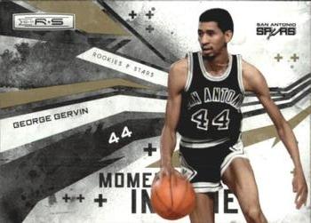 2010-11 Panini Rookies & Stars - Moments in Time Gold #5 George Gervin Front
