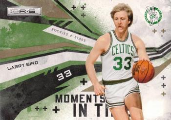 2010-11 Panini Rookies & Stars - Moments in Time Gold #7 Larry Bird Front