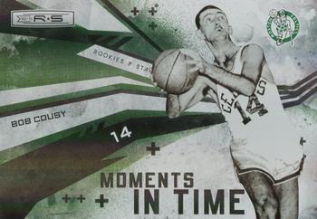 2010-11 Panini Rookies & Stars - Moments in Time Holofoil #1 Bob Cousy Front