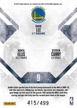 Stephen Curry - Golden State Warriors 2011 Panini Season Update Rookie –