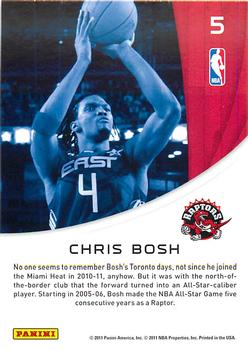 2010-11 Panini Season Update - All-Stars #5 Chris Bosh Back