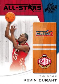 2010-11 Panini Season Update - All-Stars #15 Kevin Durant Front