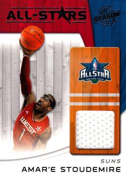 2010-11 Panini Season Update - All-Stars Materials #2 Amare Stoudemire Front