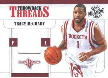 2010-11 Panini Season Update - Throwback Threads #3 Tracy McGrady Front
