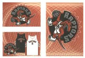 2010-11 Panini Stickers #48 Toronto Raptors Logo Front