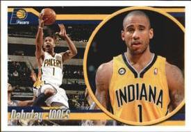 2010-11 Panini Stickers #95 Dahntay Jones Front