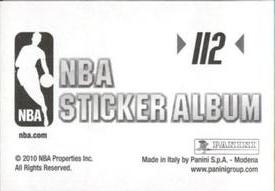2010-11 Panini Stickers #112 Joe Johnson Back