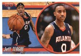 2010-11 Panini Stickers #118 Jeff Teague Front