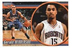 2010-11 Panini Stickers #131 Gerald Henderson Front