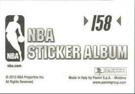 2010-11 Panini Stickers #158 Al Thornton Back