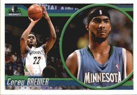 2010-11 Panini Stickers #231 Corey Brewer Front