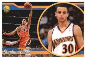 2010-11 Panini Stickers #272 Stephen Curry Front