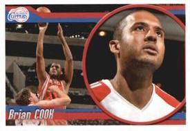 2010-11 Panini Stickers #289 Brian Cook Front