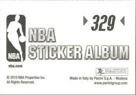 2010-11 Panini Stickers #329 2004 vs Detroit Pistons Back