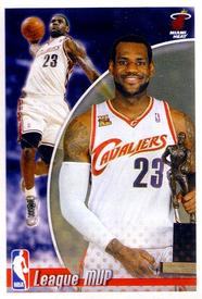 2010-11 Panini Stickers #373 LeBron James Front