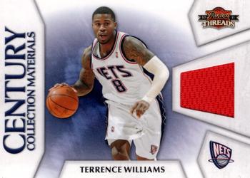 2010-11 Panini Threads - Century Collection Materials #7 Terrence Williams Front