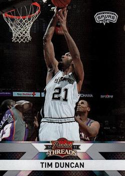 2010-11 Panini Threads - Century Proof Silver #75 Tim Duncan Front