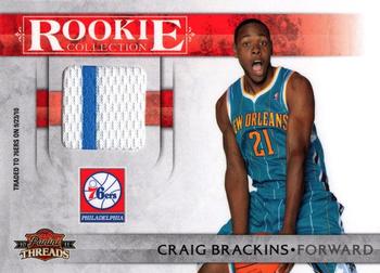 2010-11 Panini Threads - Rookie Collection Materials #19 Craig Brackins Front