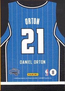2010-11 Panini Threads - Rookie Team Threads Away #8 Daniel Orton Back