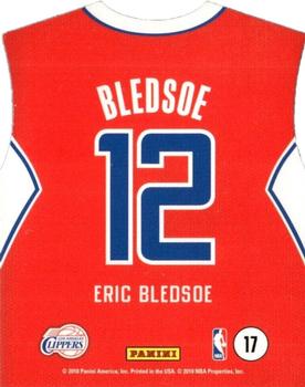 2010-11 Panini Threads - Rookie Team Threads Away #17 Eric Bledsoe Back