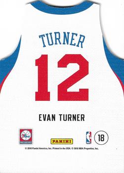 2010-11 Panini Threads - Rookie Team Threads Home #18 Evan Turner Back