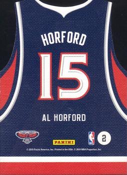 2010-11 Panini Threads - Team Threads Away #2 Al Horford Back