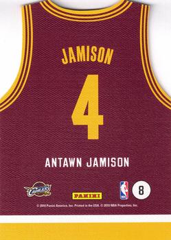 2010-11 Panini Threads - Team Threads Away #8 Antawn Jamison Back