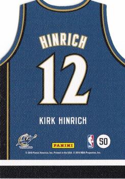 2010-11 Panini Threads - Team Threads Away #50 Kirk Hinrich Back