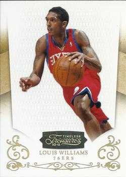 2010-11 Panini Timeless Treasures - Gold #93 Louis Williams Front