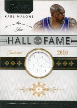 2010-11 Panini Timeless Treasures - HOF Materials Jerseys #33 Karl Malone Front
