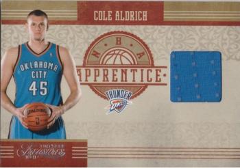 2010-11 Panini Timeless Treasures - NBA Apprentice Materials #11 Cole Aldrich Front
