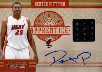 2010-11 Panini Timeless Treasures - NBA Apprentice Materials Signatures #30 Dexter Pittman Front
