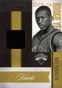 2010-11 Panini Timeless Treasures - Rookie Year Materials #18 Nate Robinson Front