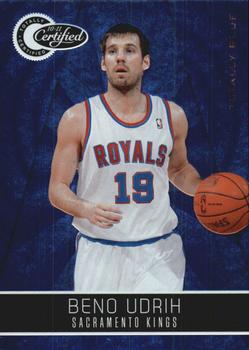 2010-11 Panini Totally Certified - Totally Blue #63 Beno Udrih Front