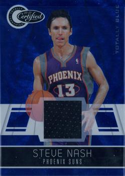 2010-11 Panini Totally Certified - Blue Materials #121 Steve Nash Front