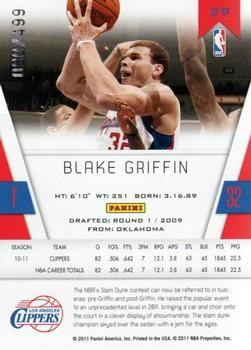 2010-11 Panini Totally Certified - Totally Red #29 Blake Griffin Back