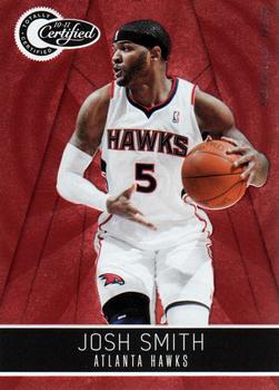 2010-11 Panini Totally Certified - Totally Red #40 Josh Smith Front