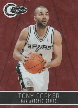 2010-11 Panini Totally Certified - Totally Red #117 Tony Parker Front
