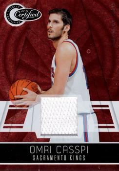 2010-11 Panini Totally Certified - Totally Red Materials #60 Omri Casspi Front