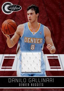 2010-11 Panini Totally Certified - Totally Red Materials #94 Danilo Gallinari Front